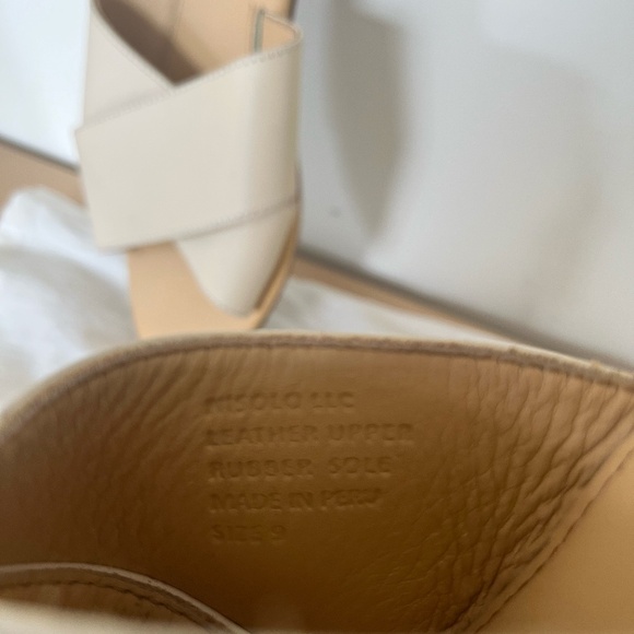 Rare Nisolo Cross-Strap Sandal in White/Bone - Never Used - Picture 2 of 7
